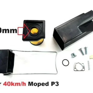 Hercules Prima Luftfilterkasten Ansaugdose 20mm Filter Bügel Sachs 504 505 Mofa Echt