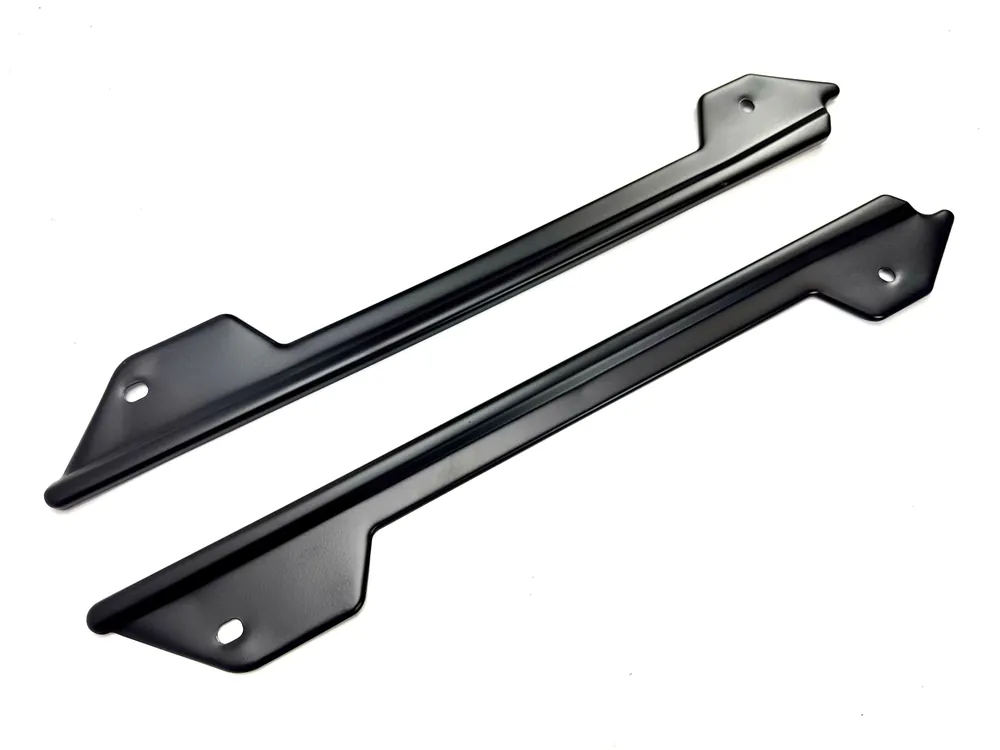 Trittbrett Unterstreben 2 x Metall Leisten schwarz Hercules M4 M5 P3 Prima 4 5 6 Preiswert