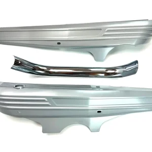 2 Trittbretter grau + Chromleiste Hercules M3 M4 M5 P3 Seitenverkleidung DKW 511 Begrenztes Angebot