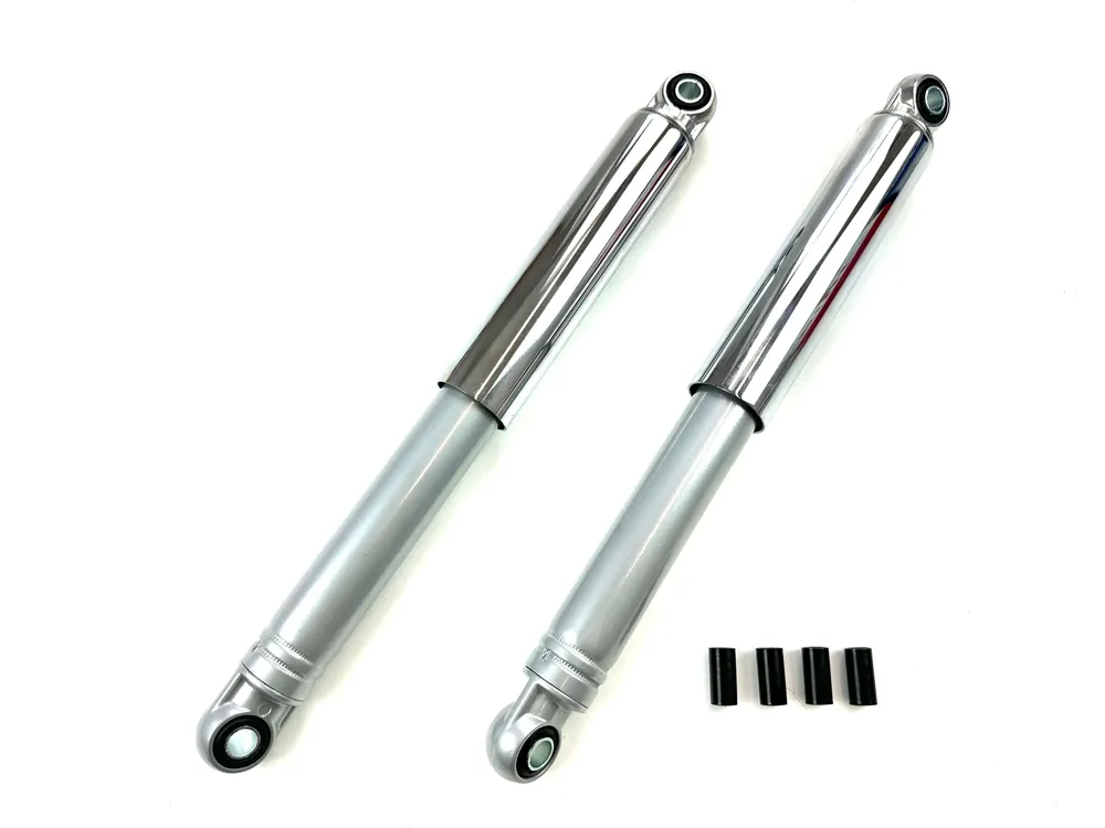 Preis Gesenkt Stoßdämpfer 370mm IMCA mit Chromhülse silber Federbeine