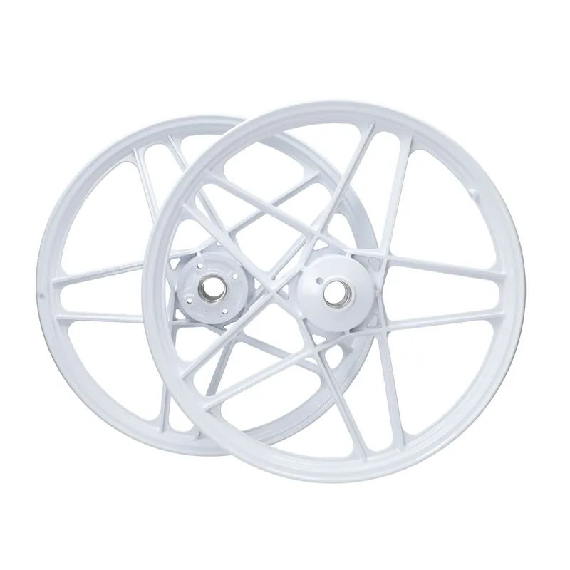 Sonderaktion Felgensatz weiß 17 Zoll Hercules Prima 2 3 4 5 6 Optima Moped Sternfelge Felge