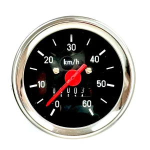 Tacho groß 60mm mit Beleuchtung Mofa Tachometer 60km/h für Hercules Simson Expressversand