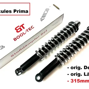 Versand Am Gleichen Tag Stoßdämpfer Orig. Design für Hercules Prima 2 3 4 5S Optima Länge 315mm BOOL-Tec