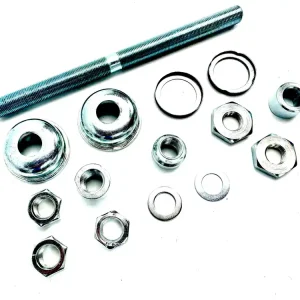 Komplett SET Achse Hinterrad für Hercules Prima 2 3 4 5 mit Gussfelge M12 Letzte Chance