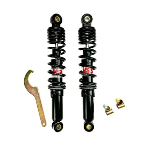 YSS PRO-X schwarze Öldruck Federbeine 300mm einstellbare Stoßdämpfer Puch Maxi Top-Preis