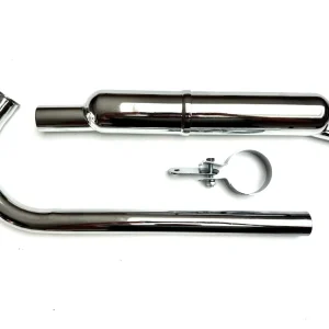 Bestpreis SET 50er Jahre Moped Auspuff + Krümmer chrom Hercules 214 215 216 217 Triumph