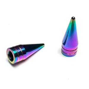 Geprüft Ventilkappen Satz Universal für Mofa und Moped - Design Spike Titan