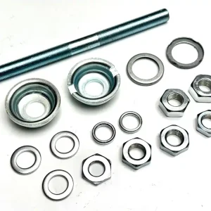 Vorderrad Achse mit Zubehör Lagerschale für Hercules Prima 2 3 4 5 mit Gussfelgen Jetzt Kaufen