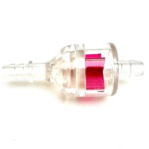 Bestpreis Benzinfilter Fast Flow rot - Kunsstoff 6mm