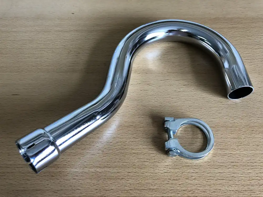 Krümmer passend für Zündapp (Klasse 4) RS50 Roller inkl. Schelle Direktkauf