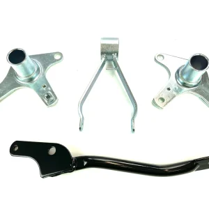 Motor Halter oben unten Anbauset Auspuffhalter 1967 - 1976 passend für Zündapp 517 KS GTS C50 Sport Geprüft