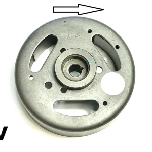 Polrad klein 104mm rechtsdrehend 6V passend für Zündapp mit Bosch Zündung Ausverkauf