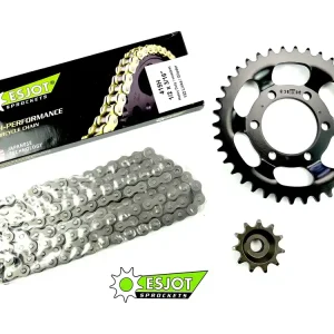 Direktkauf ESJOT Kettensatz 38 / 11 Zähne passend für Zündapp Combinette 433 510 517 515