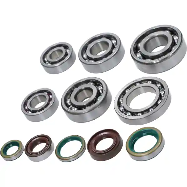 Motorlager Satz passend f. Zündapp mit 5 Gang Wellendichtringe Kurbelwellenlager Highlight