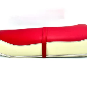 Sitzbank rot/creme passend für Zündapp Combinette 510 515 433 Super Sport Sitz Echt