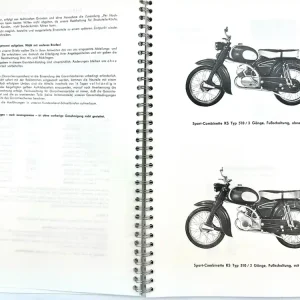 Garantierte Lieferung Ersatzteil Liste für Zündapp Sport Combinette Typ 510 mit Motor 267 Bj. 1961-1963