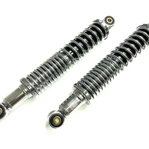 Jetzt Kaufen Stoßdämpfer chrom passend für Zündapp 517 529 530 C50 KS50 GTS50 Federbeine