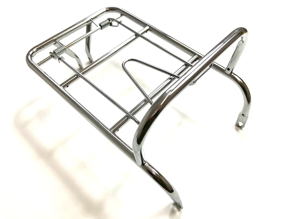 Gepäckträger mit Spannbügel chrom passend für Zündapp Typ 517 KS GTS C50 Neuheit
