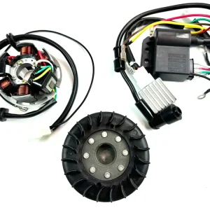 Eiertank 6V Lüfter Stern Zündung Kontaktlos Gleichstrom Kreidler Gebläsegekühlt Markenware