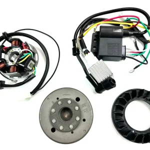 Gratis Versand Eiertank 12V Lüfter Stern Zündung Kontaktlos Gleichstrom Kreidler Gebläsegekühlt