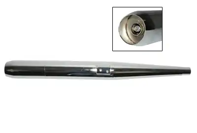 Bestseller Kreidler Florett Auspuff 6.3 inkl. Halter mit 28mm Anschluss abnehmbare Kappe