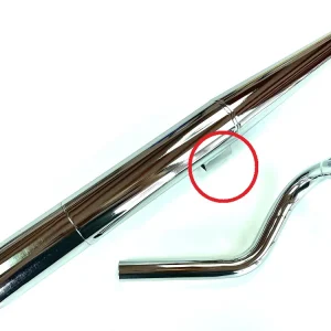 Heißes Angebot Kreidler Florett Auspuff + Krümmer 6.3 inkl. Halter mit 28mm Anschluss