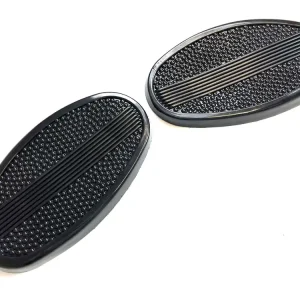 Kreidler Florett Eiertank 2 x Kniekissen Super 4 Super 5 Benzintank Tankgummi SET schwarz Wochenendangebot