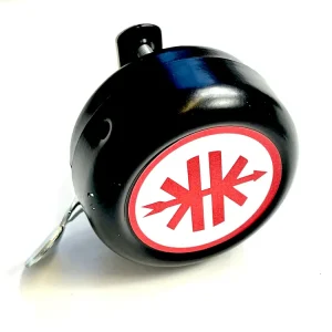 Klingel / Schelle - schwarz mit Kreidler Emblem rot weiß Billig