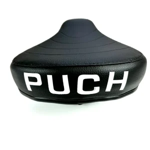 Wochenendangebot Bequemer Dünner Sattel mit PUCH Schriftzug für Mofa und Moped