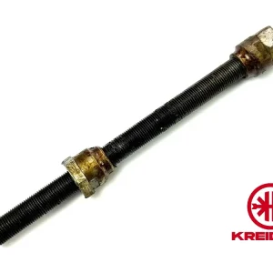 Vorderachse original Kreidler MF2 MF4 MP1 MP2 Mofa Moped Achse mit Konen Muttern Kostenloser Versand