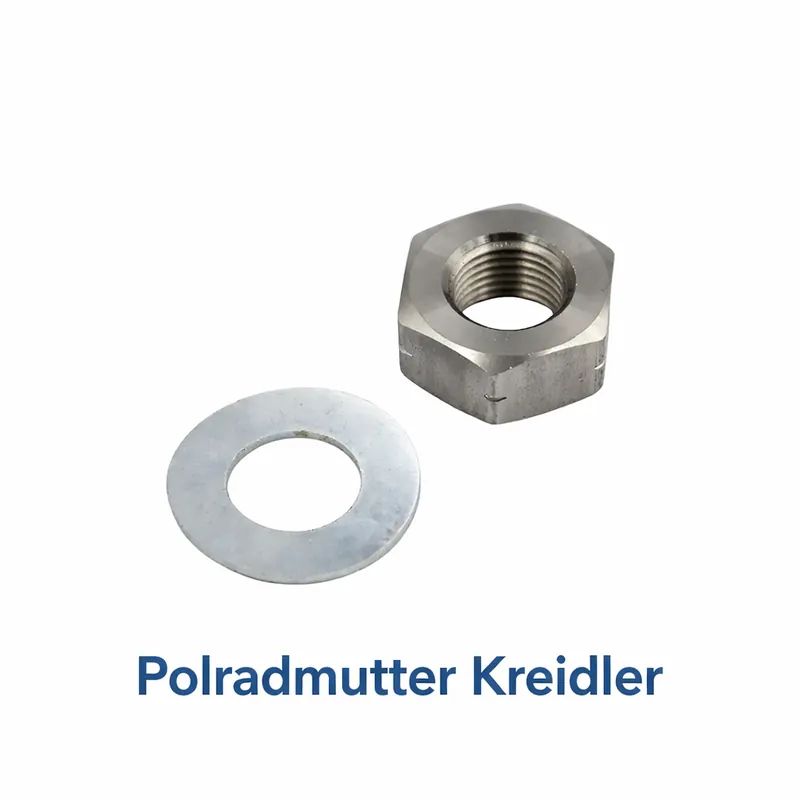Polradmutter Schwungradmutter Kreidler Florett M10x1 Gewinde Kurbelwellenmutter Neu