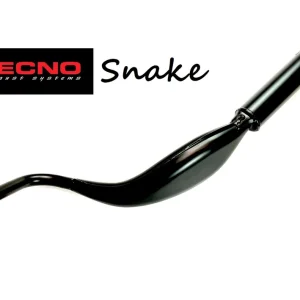 Top-Preis Tecno Snake Rennauspuff Puch Maxi S N E50 inkl. Krümmer mit Flanschanschluss 28mm schwarz