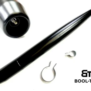 HQ Auspuff offen schwarz mit 2 Schellen Schalldämpfer für Puch Maxi Begrenztes Angebot