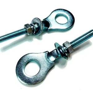 2 Stück Kettenspanner gekröpft für Mofa und Moped Top-Preis