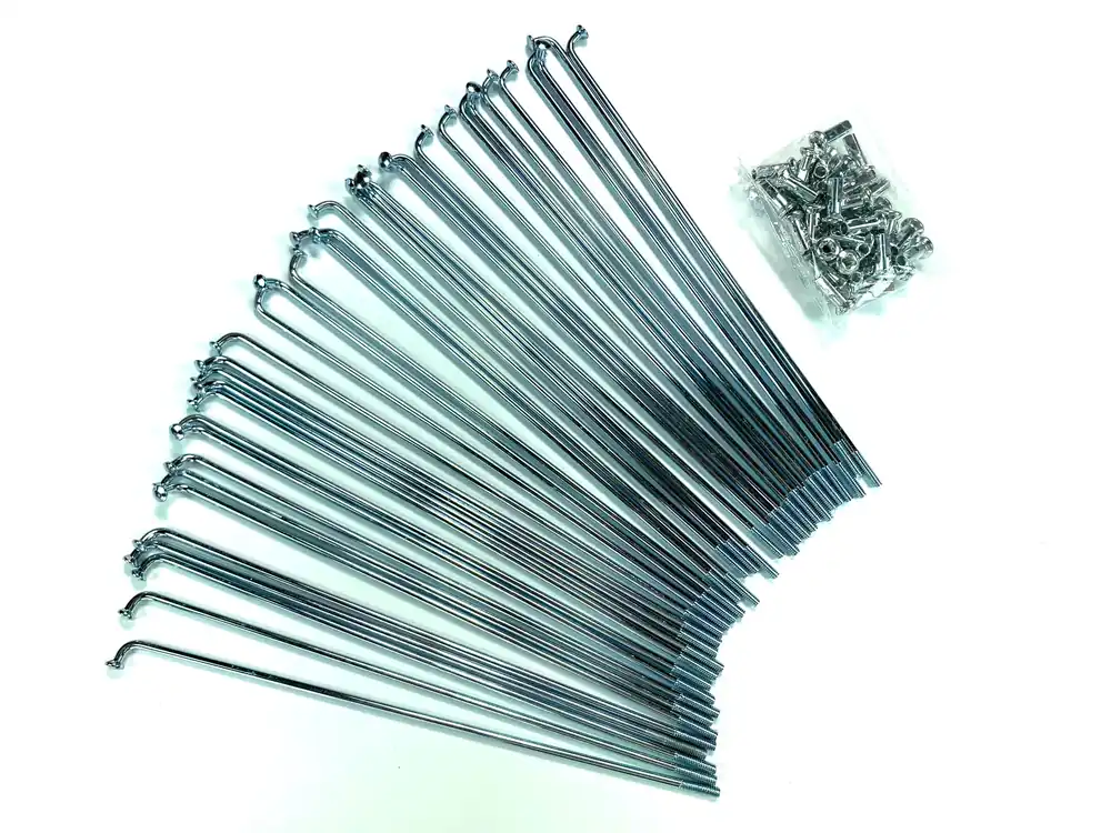 Solange Der Vorrat Reicht Speichen Satz PUCH Maxi 190mm / 36 Stück inkl. Nippel