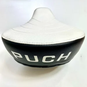 Sattel Bicolor mit PUCH Schriftzug Kostenloser Versand