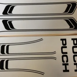 Puch Maxi Aufklebersatz schwarz Solange Der Vorrat Reicht