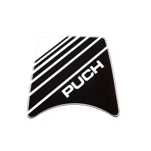 Puch Aufkleber für Scheinwerfer Verkleidung Lampenmaske schwarz weiß Wochenendangebot