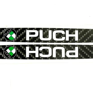 Preis Gesenkt 2 x Puch Maxi Tankaufkleber Sticker Carbon Design Aufkleber Tank