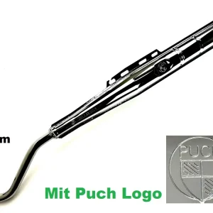 45km/h Version mit PUCH Logo Auspuff Puch Maxi S N 28mm E50 original Look chrom Preis Gesenkt