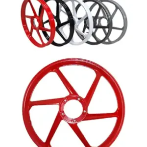 Jetzt Kaufen Puch Maxi 17" Aluminium Felge rot Typ Sport 1 Vorderrad Hinterrad
