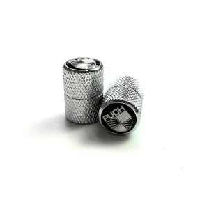 Preisreduziert 2 Ventilkappen in chrom mit Puch Logo