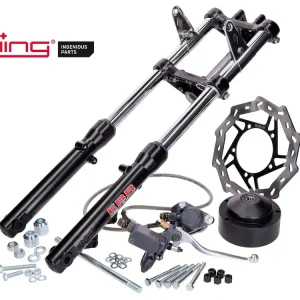 Bestpreis Gabel EBR Harry mit Scheibenbremse Set swiing® für Puch Maxi N S X30 Bremsscheibe