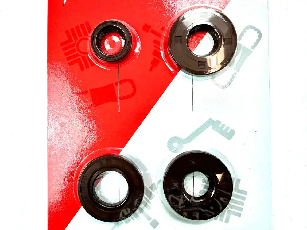 Knallerangebot Wellendichtring SET 4 Stück Viton für Puch Maxi N S E50 Motor Simmerringe