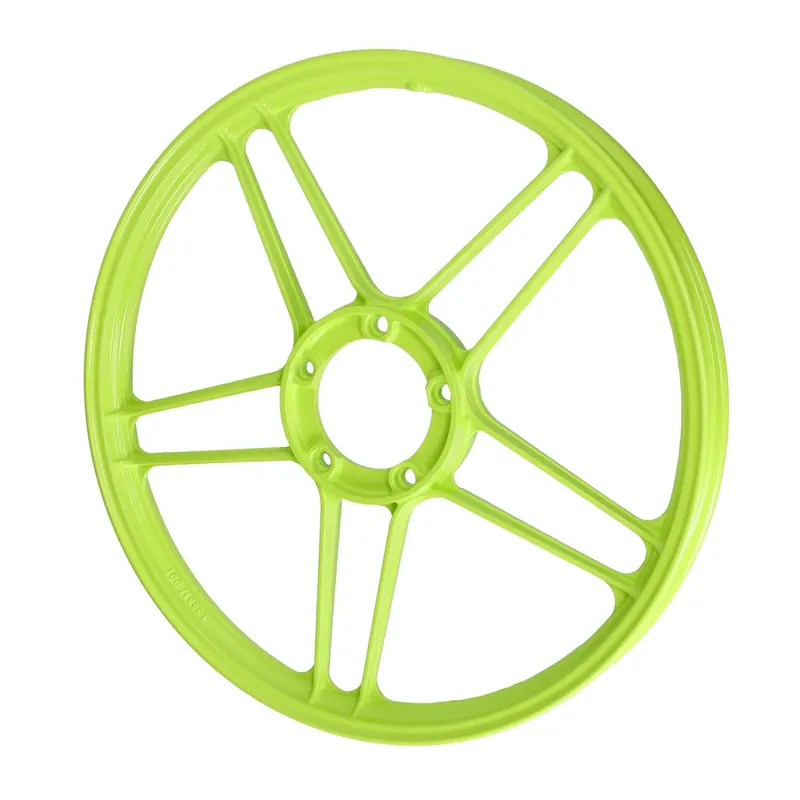 Garantierte Lieferung Puch Maxi 17" Aluminium Felge neon gelb fluoreszierend Vorderrad Hinterrad