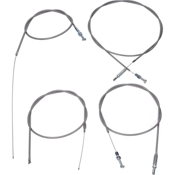 Garantierte Lieferung Puch Maxi Bowdenzüge Set grau Gaszug Bremszug Starterzug