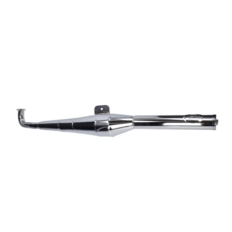 Power Auspuff Puch Maxi BULLET Race EVO 1 chrom 28mm E50 Schalldämpfer Billig