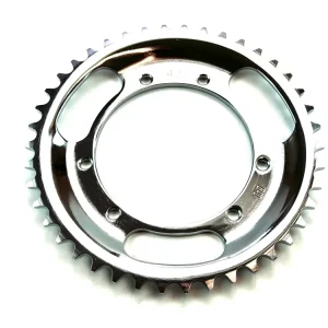 Puch Maxi S N X30 verchromtes Kettenrad 42 Zähne Zahnkranz Kettenblatt chrom Saisonangebot