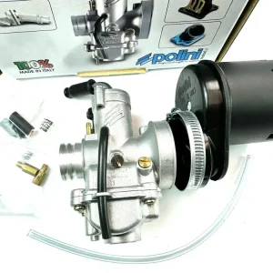 Vergaser POLINI SET 21mm CP Steckversion mit Kabel + Luftfilter Choke Mofa Tuning Luftfilter Saisonangebot