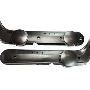 Abverkauf 2 x Seitenverkleidung schwarz Piaggio Ciao PX (alte Variante)